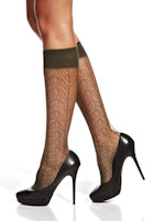 Wolford Knee-highs Flower Waves